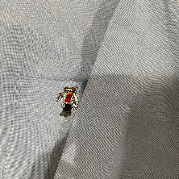 Ralph Lauren Sky Blue Button-Down Shirt Blake - Picture 2 of 4